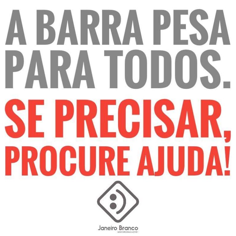 Rede pública de Saúde adere, fortemente, à Campanha Janeiro Branco!
