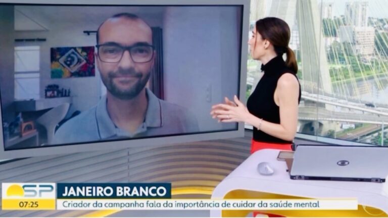 Janeiro Branco conta com importante apoio por parte da mídia brasileira