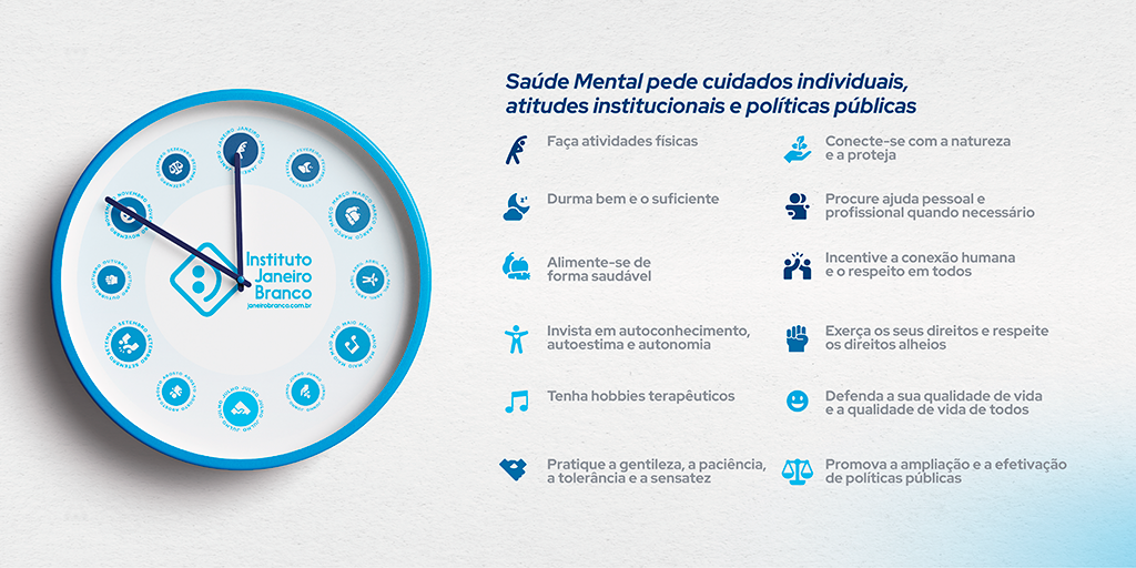 Saúde mental - Ações para hoje e sempre - Janeiro Branco 2025